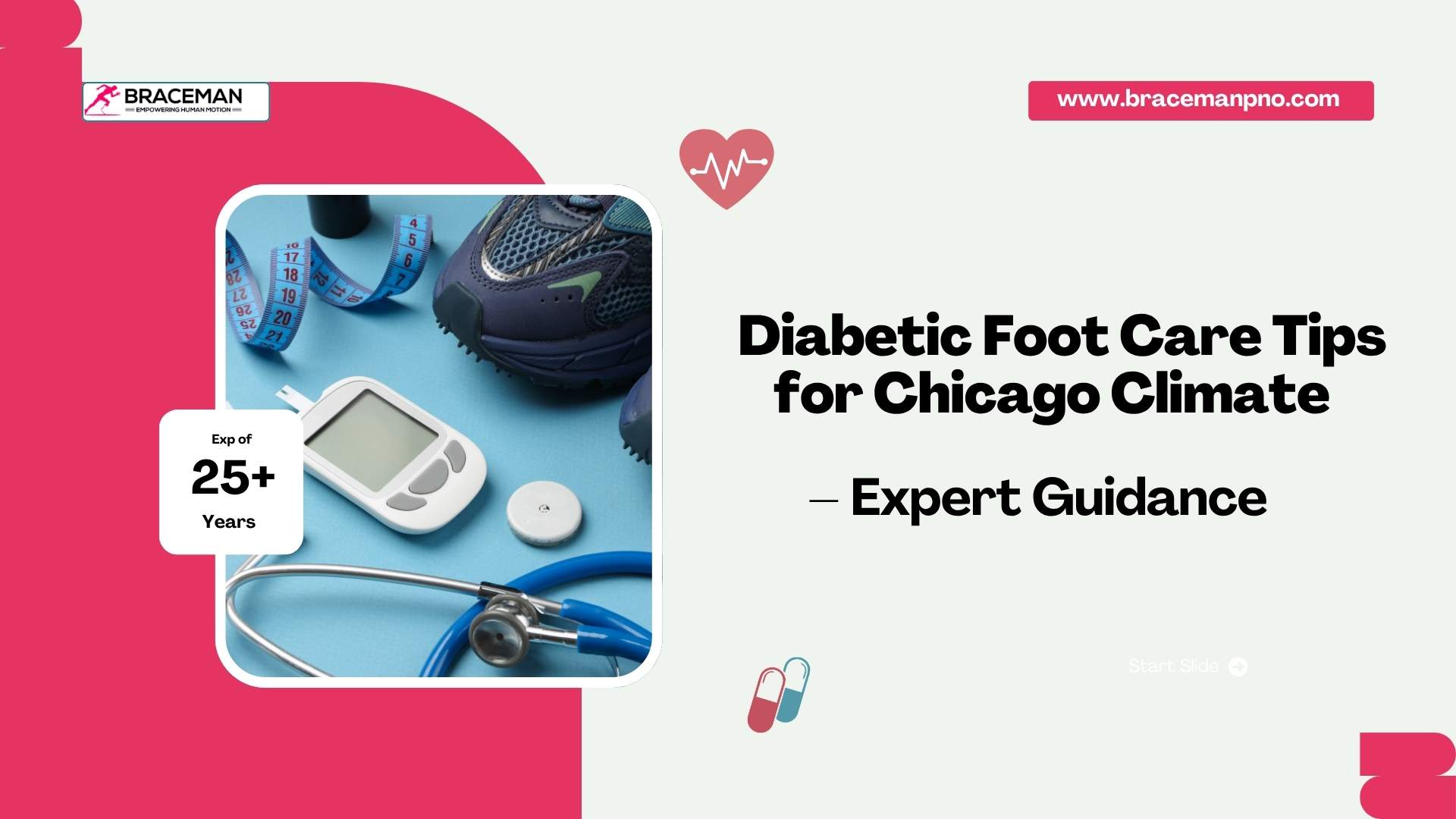  Diabetic Foot care Tips for Chicago by Experts at Braceman PNO